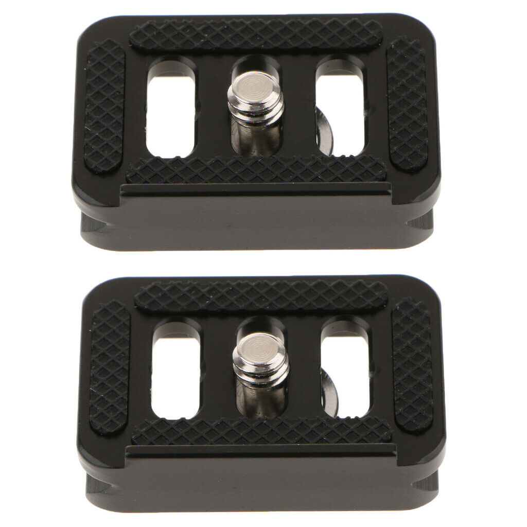 2Pack Aluminum Quick Release QR Plate for SIRUI TY-C10 T005/T-025 Ball Head