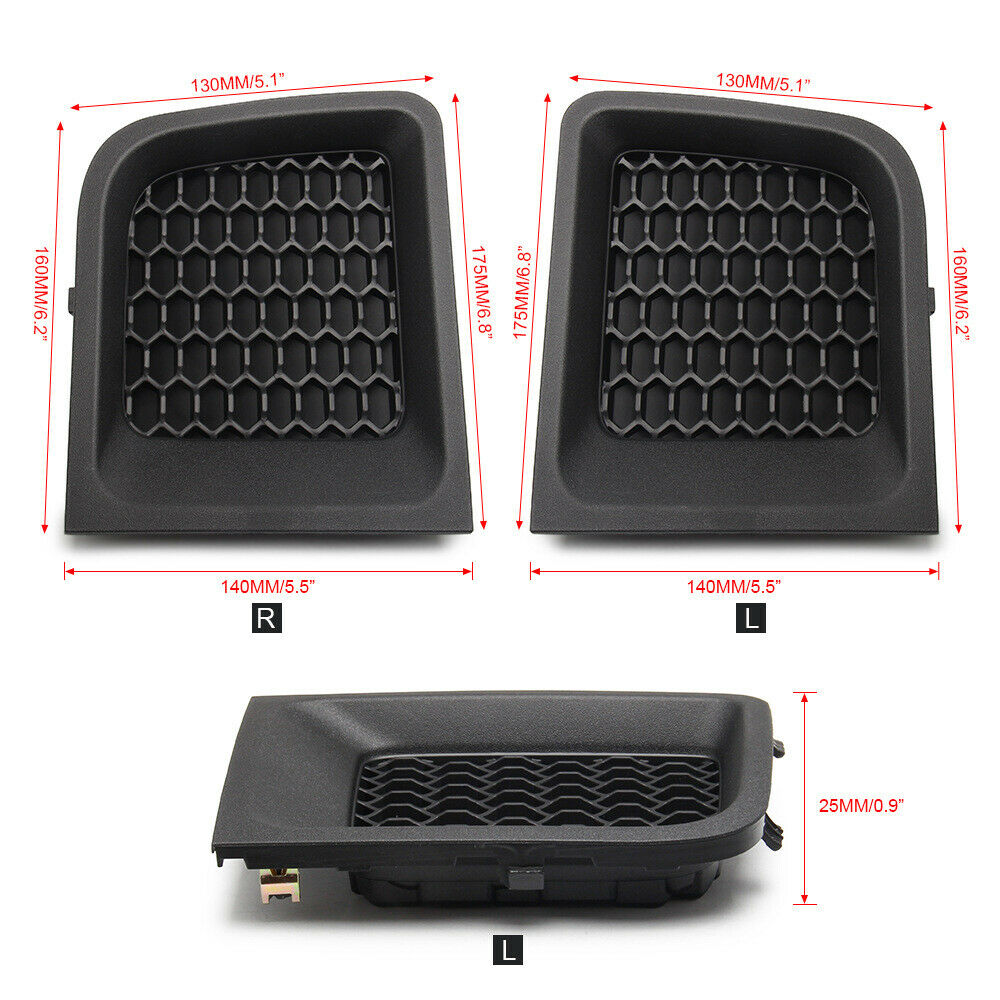 For Jeep Renegade 15-17 Front Grill Bezel Cover Car Front Bumper Lower Grille
