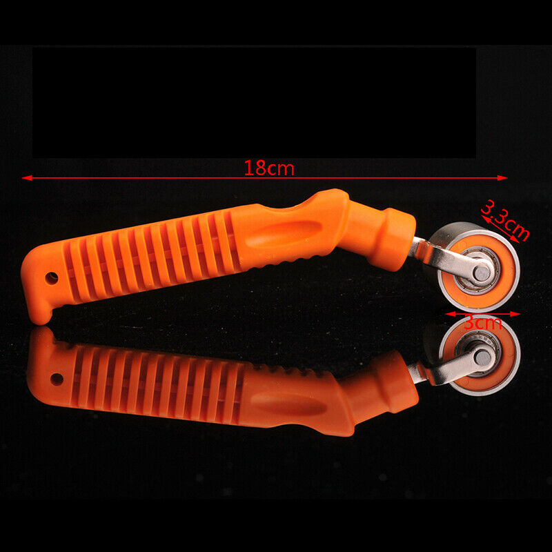 Wall Paper Seam Steel Roller Anti-Slip Handle Car Audio Sound Deadening ToolBDA