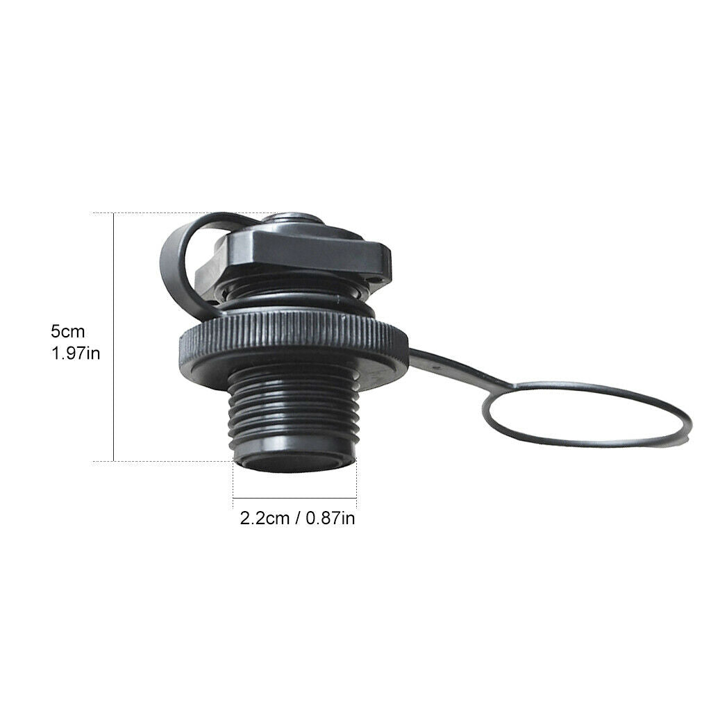 Inflatable Boat Screw Air Plug   Kayak Airbed Dinghy Boat Tender Accessory