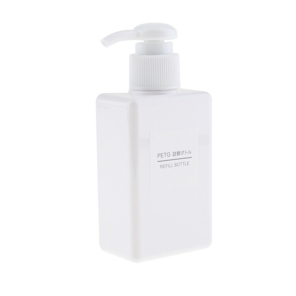 6Pcs Foaming Soap Dispenser Cosmetic Containers Bottle  White