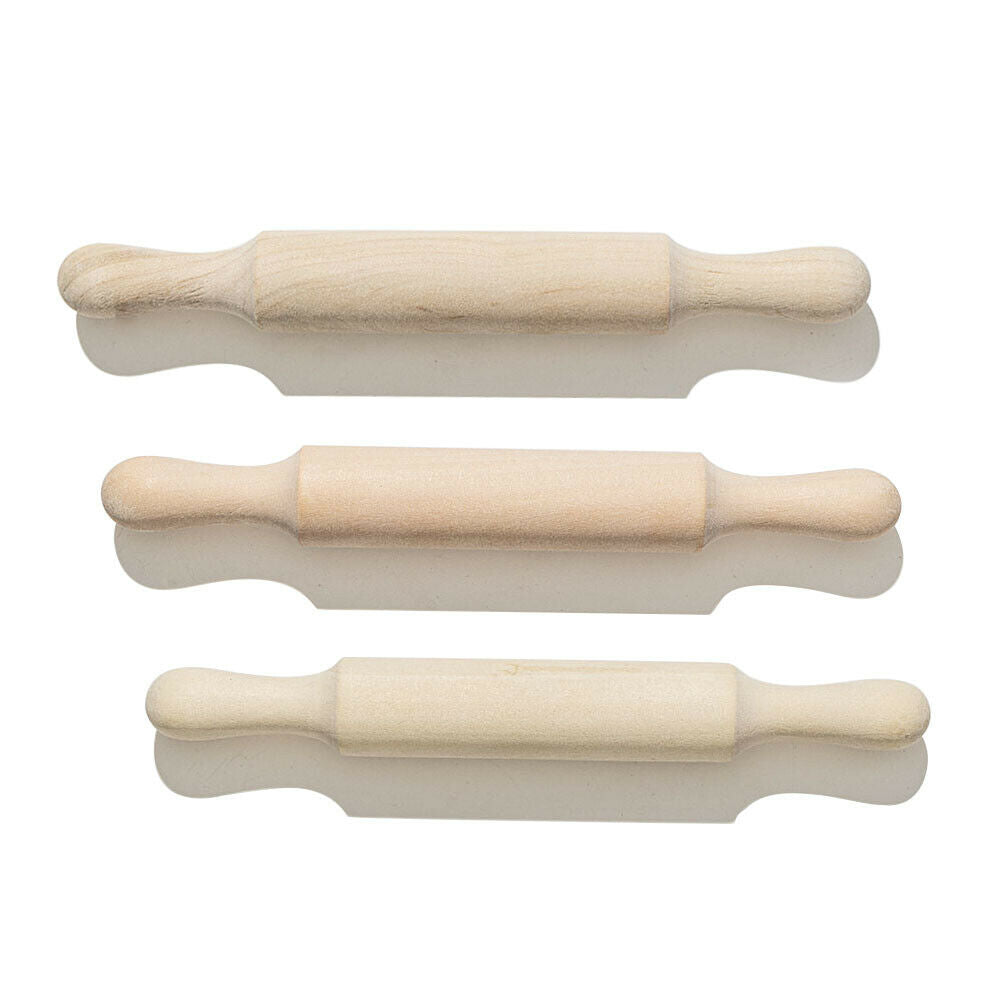 Wooden Rolling Pin Fondant Cake Decoration Dough Roller Baking Cooking Tools