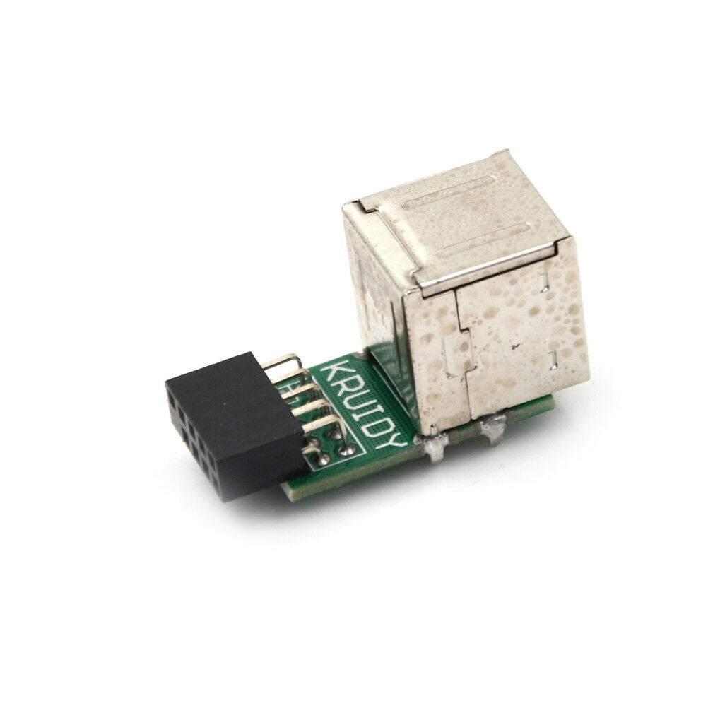 9Pin Motherboard to Double Layer 2 Port USB2.0 A Female Internal Header Ada Lt
