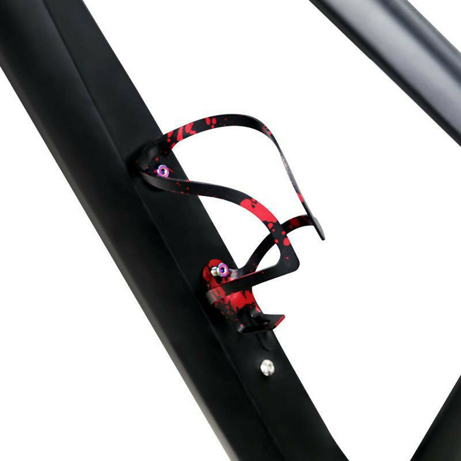 Bike Water Bottle Cage, Lightweight And Strong  Bottle Holder, Quick And - Black