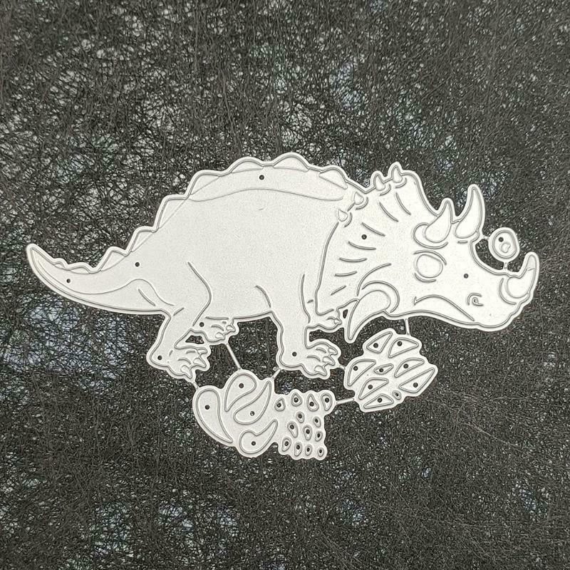 Triceratop Metal Cutting Dies Stencil DIY Scrapbooking Album Paper Card