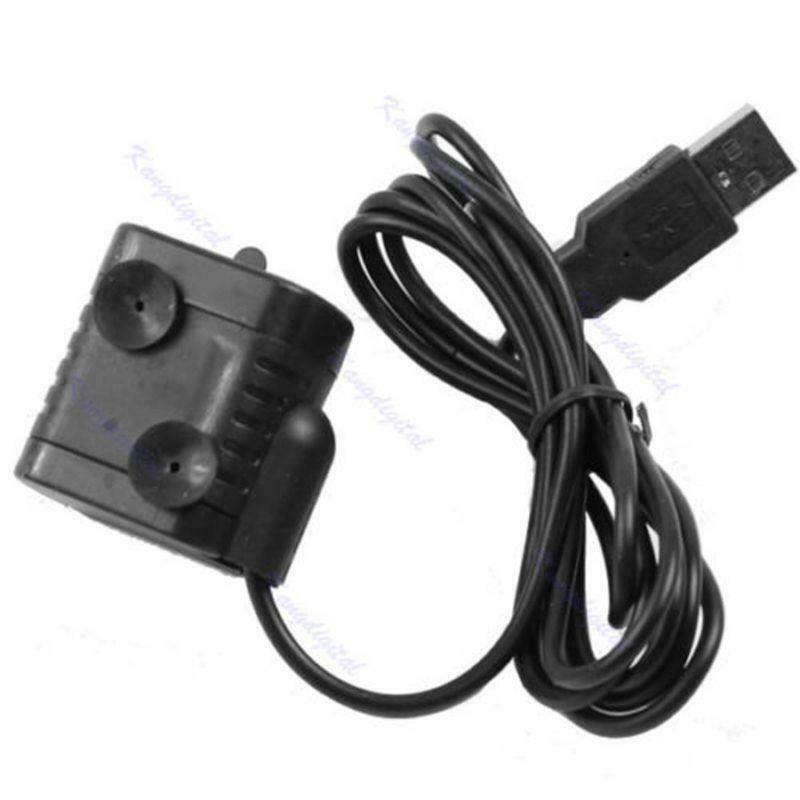 DC 3.5V - 9V 3W USB Submersible Water Pump Aquarium Fish Tank Fountain Pond Pump