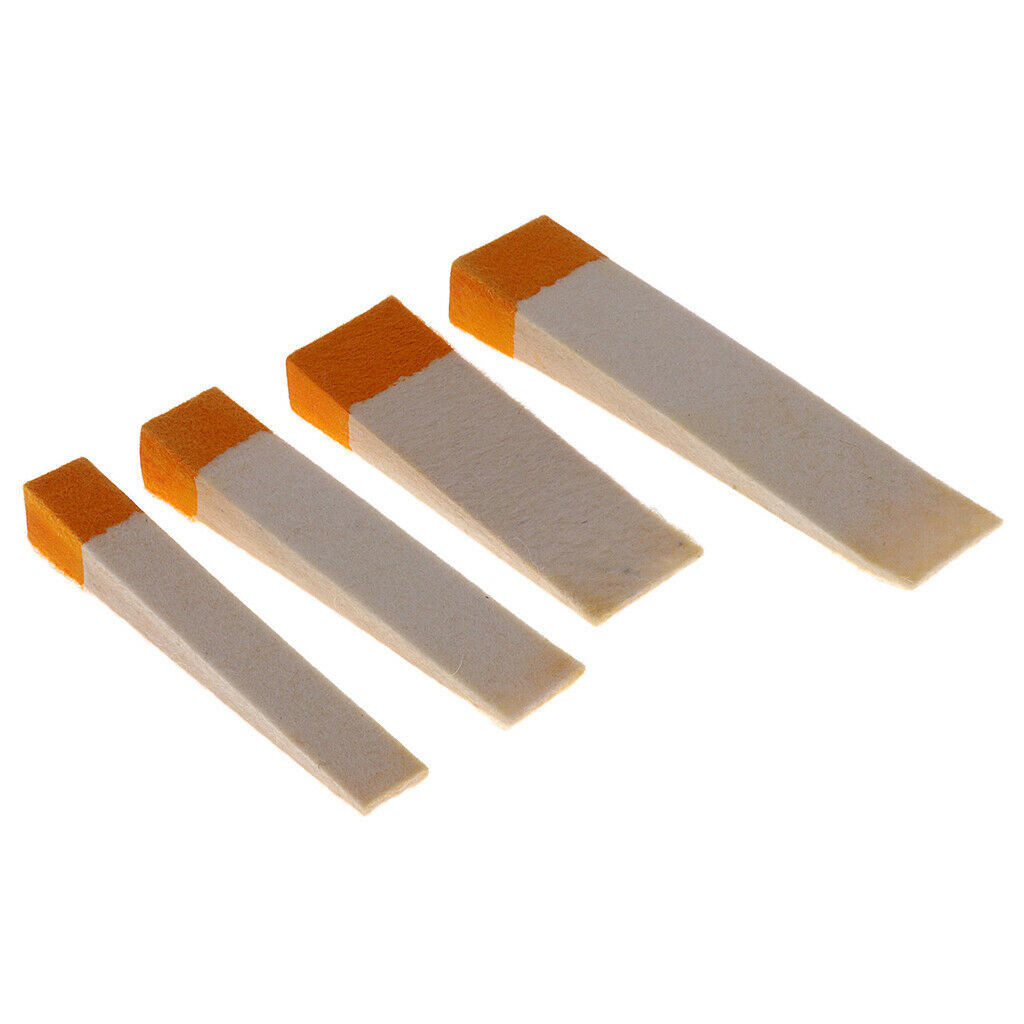 4 pieces of piano felt wedge damper piano tuning tuning tools