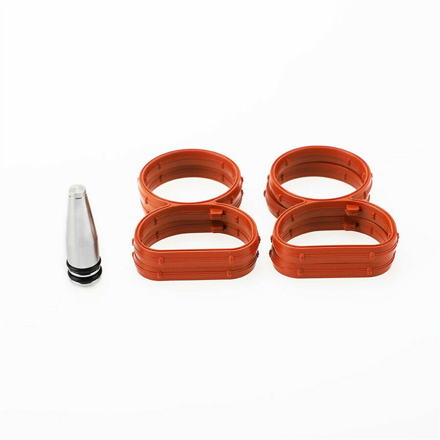 For BMW N47 2.0 Top Swirl Flap Flaps Plug Blank Removal Replacement with Gaskets