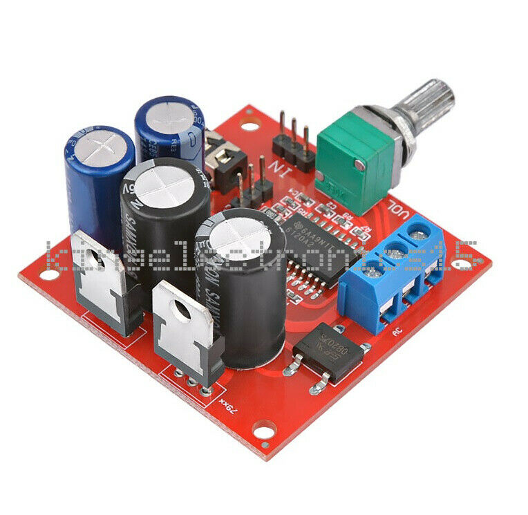 Dual TPA6120 AC 12V-15V Rectified Regulated Power Supply headphone amplifier NEW