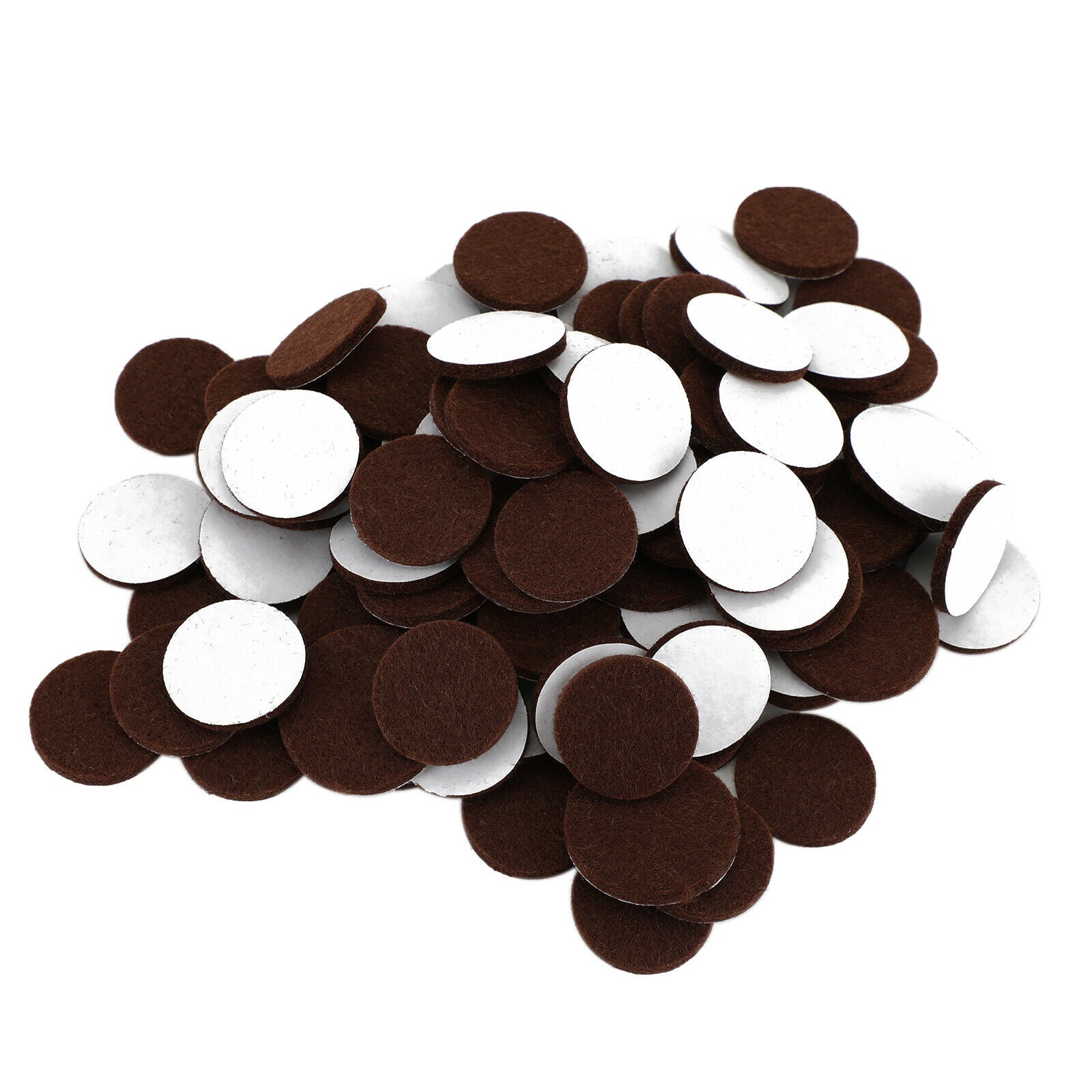 104x Furniture Pads Chair Leg Floor Protectors Felt Pads Hardwood Floors Bn AF6