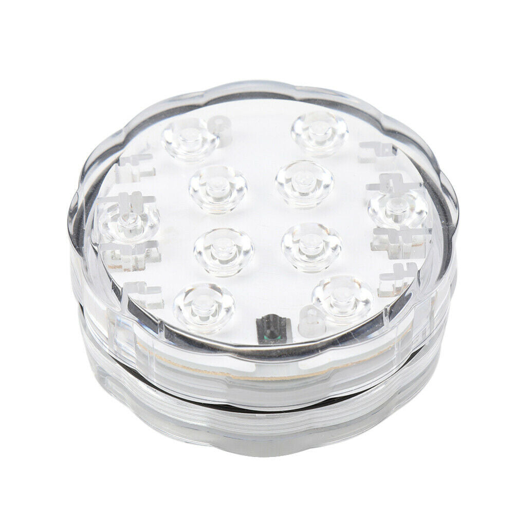 Submersible LED Lights RGB Swimming Pool Fountain Lamp Decor Remote Control