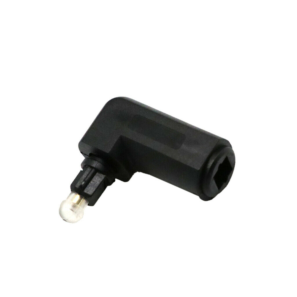 Tos Digital Optical   To 3.5mm Mini Plug 90 Degree Audio Adapter