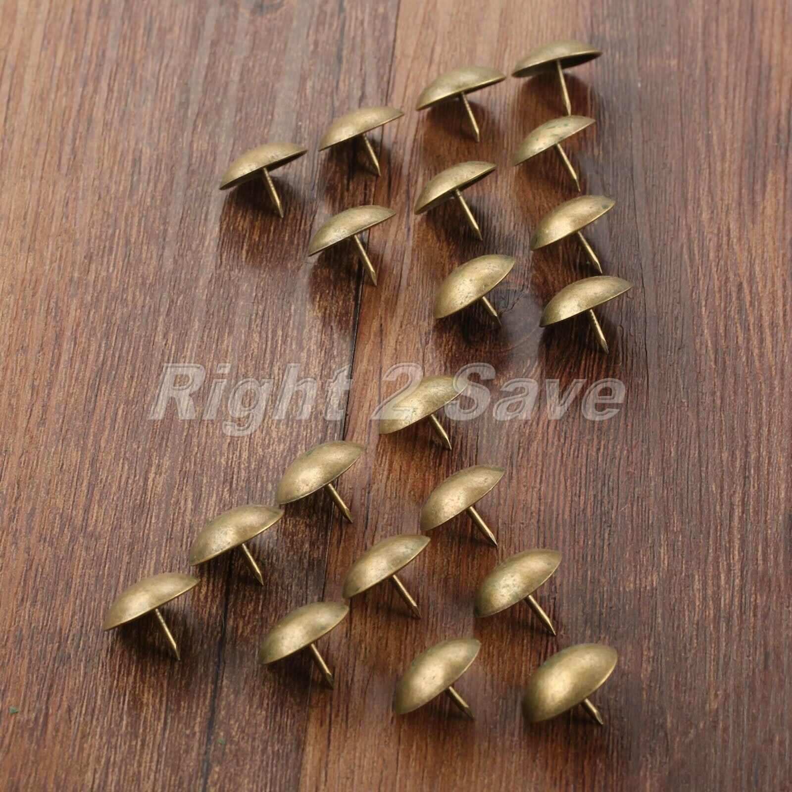 20pc Upholstery Nails Tacks Wood Jewelry Box Decor Furniture Hardware Studs 18mm