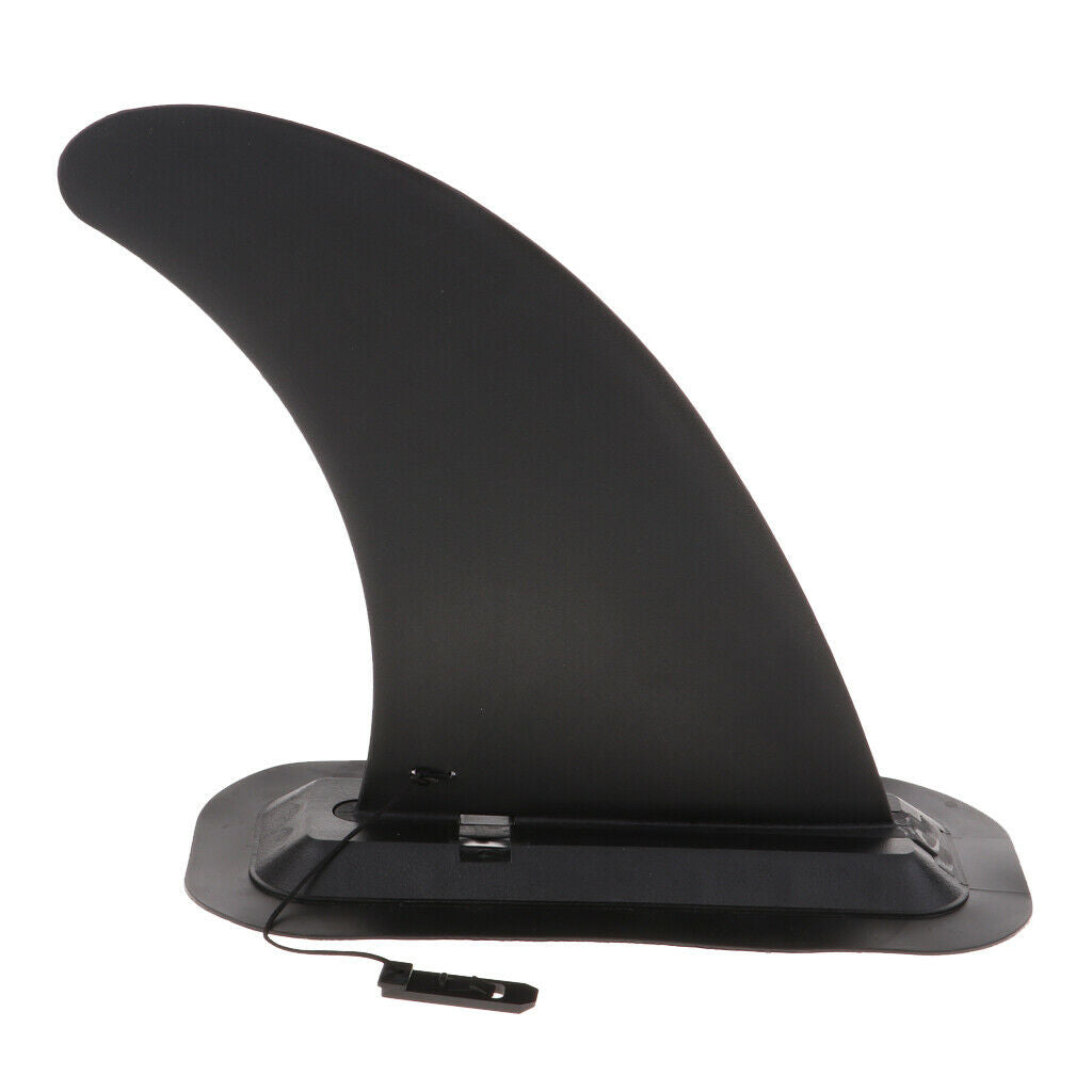 4.5x9.4in Surfing Boards Softtop Fin Free without tools Fin Screw Black