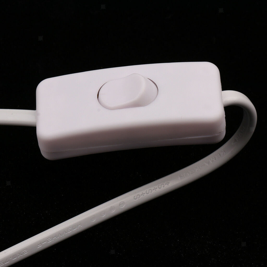 E27 Flexible Clip on Switch LED Light Lamp Bulb Holder Socket Converter UK