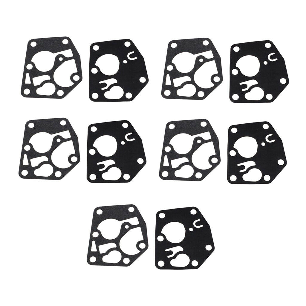 Set of 10x Gasket Diaphragm Fit for  495770 795083 Carburetor