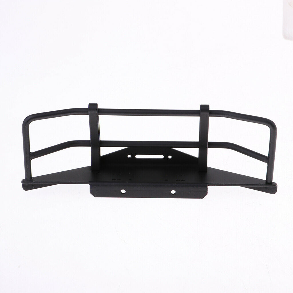 For Axial SCX10 D90 Metal Front Bumper Armor Body Guard Shield