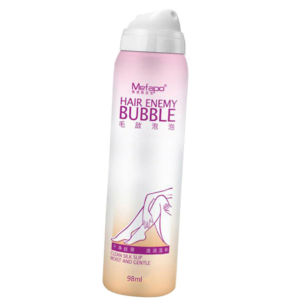 3x Depilatory Bubble Spray Painless Hair Removal Spray Foam for Men Women