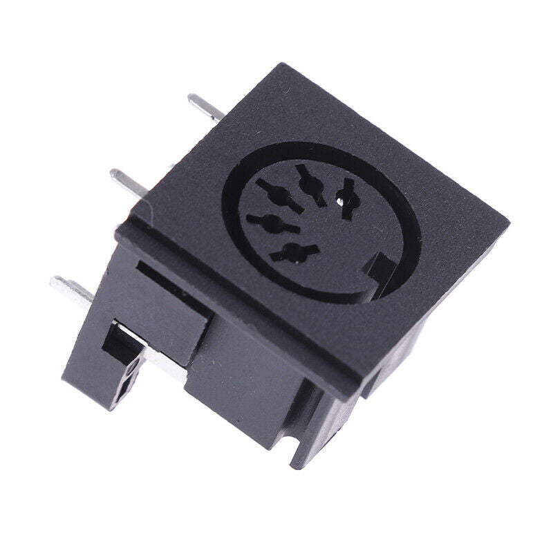 10pc 5 Pin DIN PCB Sockets Audio Female Base TerminalBDDD