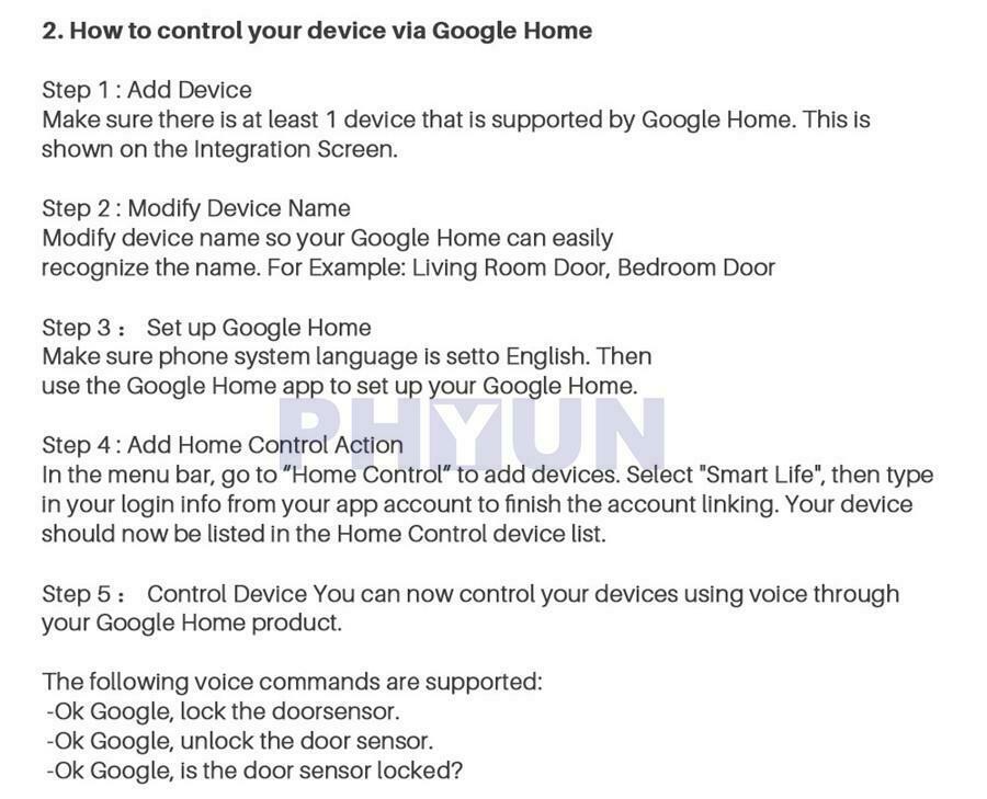 White WiFi Door Window Sensor Detector Security Alarm For Google Home Alexa Tuya