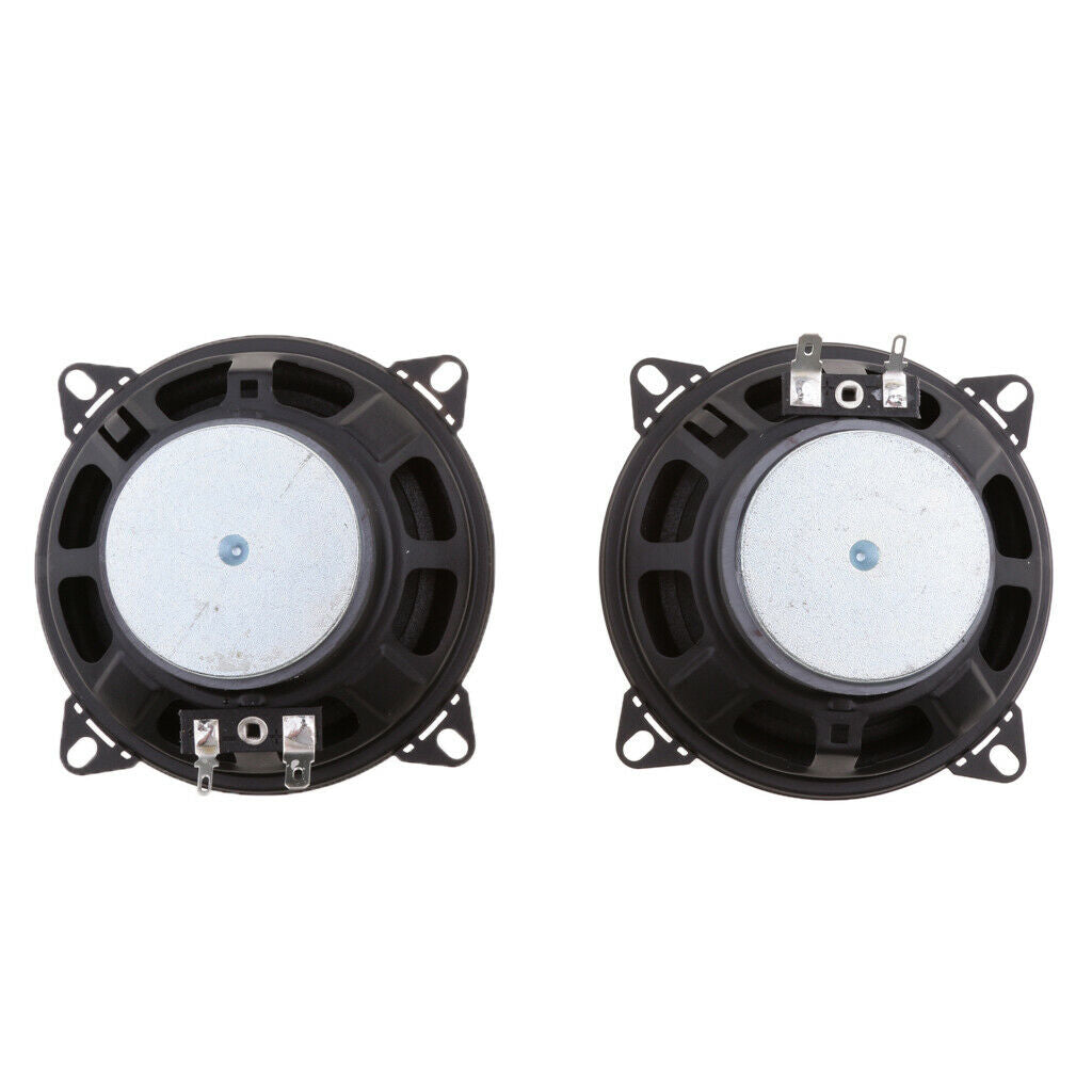 2 Pieces Replacement Coaxial Car Automotive Audio Speaker 4'' 60w 2-way