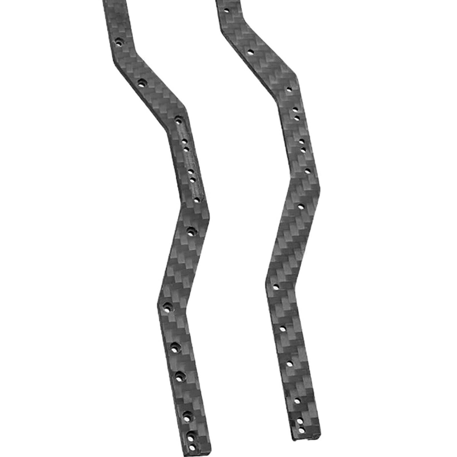 Carbon Fiber Chassis Frame Rails Set for Axial SCX24 90081 1/24 RC Rock Car