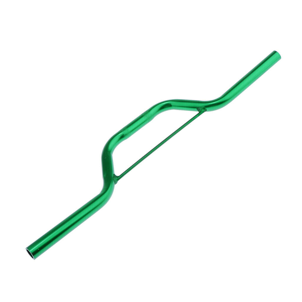 Bike Dirt Poket Cross 29 1/8in Aluminium Handlebar With Strut Green