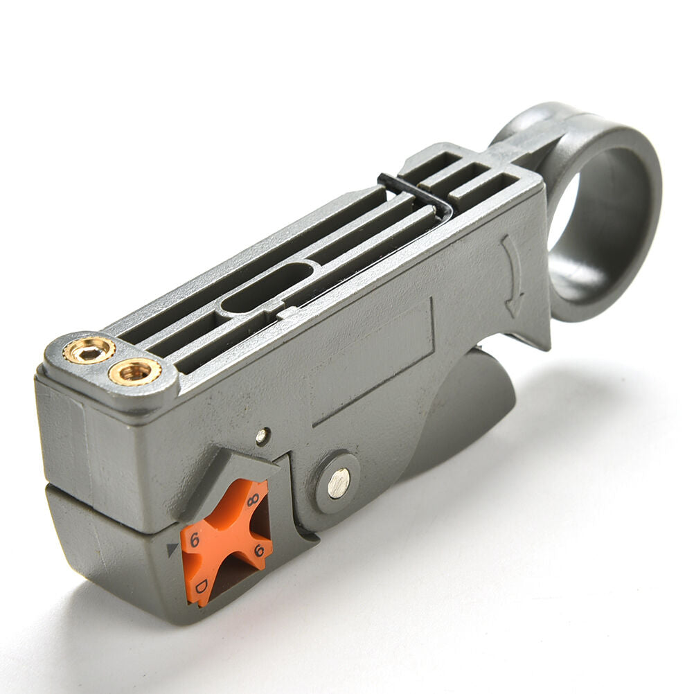 Cable Stripper For RG59 RG6 RG11 Coaxial Wire Coax Stripping Tool Ki.l8