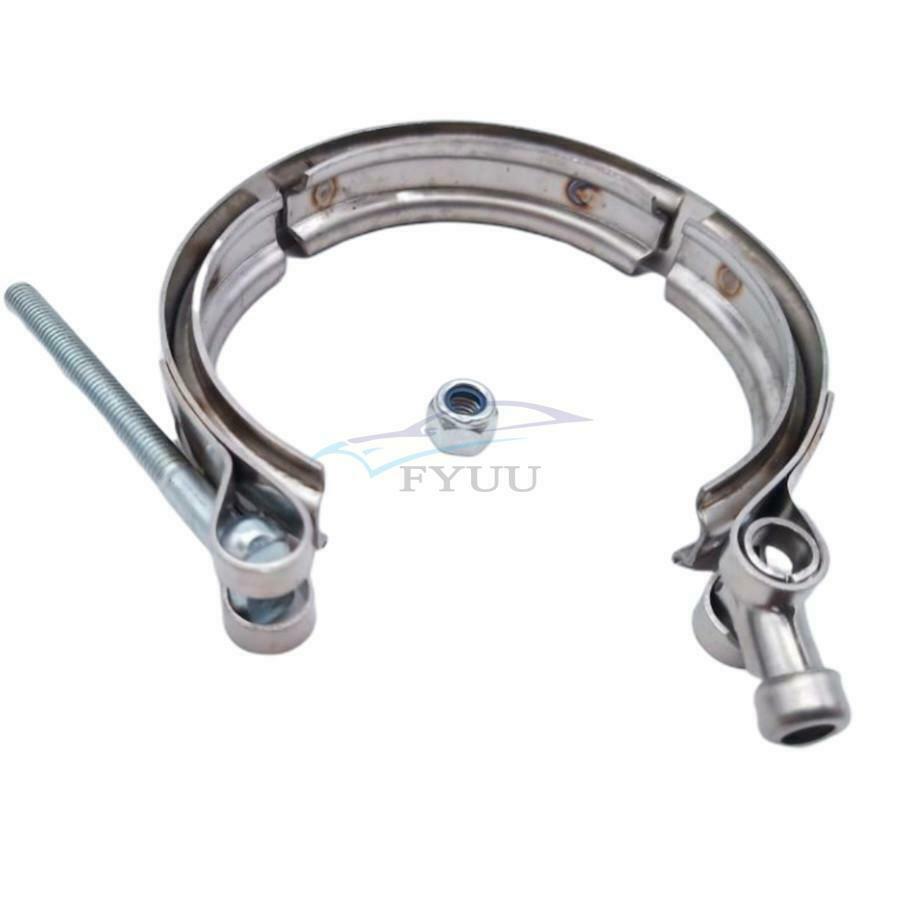 Engine Exhaust Turbine Clamp For 89-02 Dodge Ram 2500 3500 5.9L W / Cummins 6BT