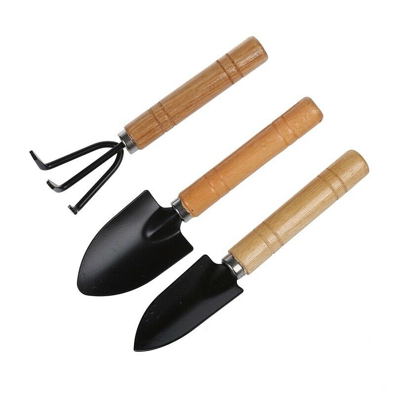 Hollow Out Doublet Shovel Beaker Handle Wooden Iron Gardening Tools Z5A3A3