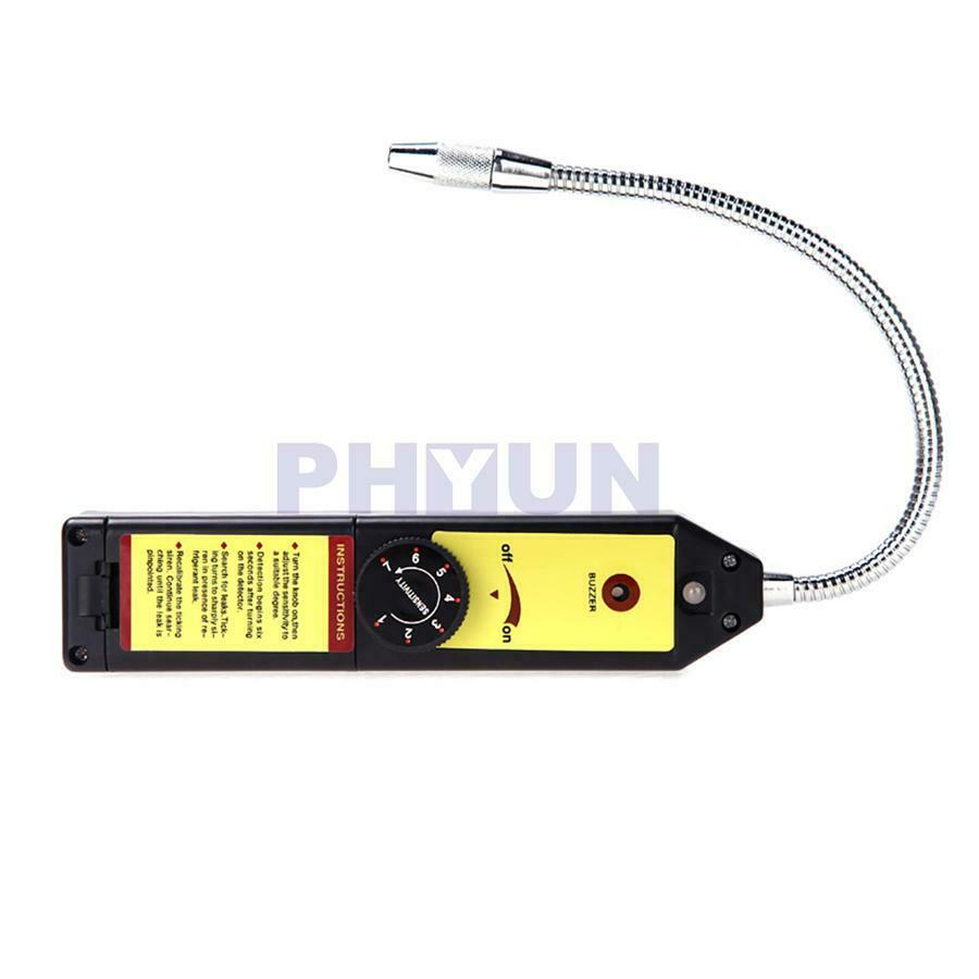 Car Air Conditioner AC Freon Halogen Gas Leak Detector with Probe Repair Tool