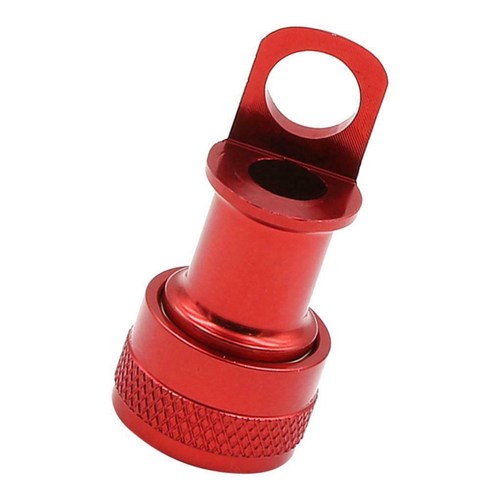 Aluminum Alloy Bike Quick Release Pedal Bracket 10mm for Foldable Bikes Red