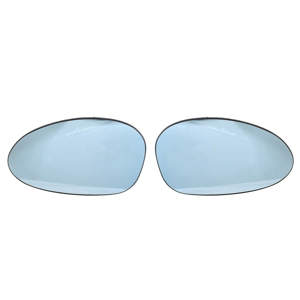Replacement Pair Heated Mirror Glass Left Side for BMW E93 3-Series 07-10