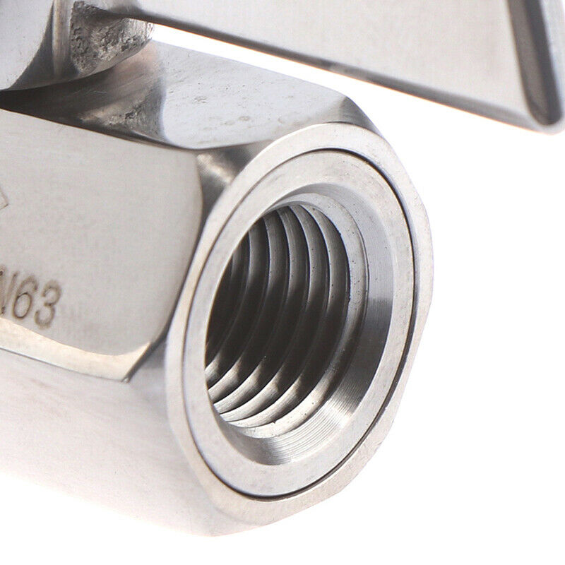 Stainless Steel 304 Ball Valve 1/4" Inch NPT Male X Female Small Mini Valve~A WF
