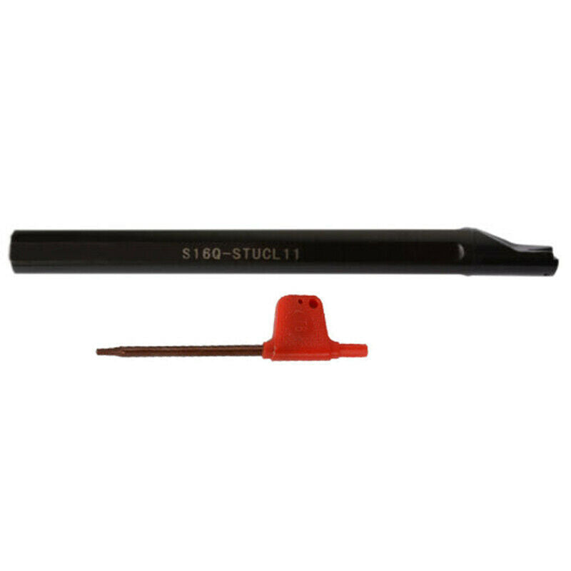 95° S16Q-STUCL11(16×180mm)Internal Lathe Boring Bar Turning Tool For TCMT1102