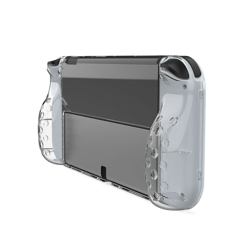 Hard Stand Clear Shell Protective Case Skin For Switch OLED Game Console 2021