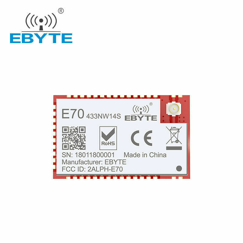 CC1310 14dBm 433mhz SMD Wireless Transceiver E70-433NW14S 433 mhz IPEX Module