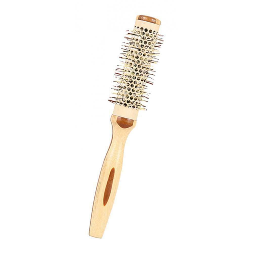 Anti-Static Round Hair Comb Roller Hairbrush for Curling Straightening M