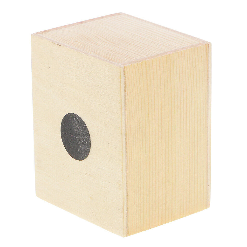 Wood Mini Cajon Sand Shaker Hand Drum for Band Accompaniment Parts