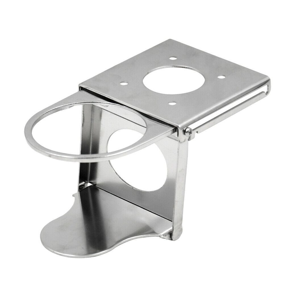 Fold-up Cup Drink Holder Marine Grade Stainless Steel for Marine Boat Yacht RV