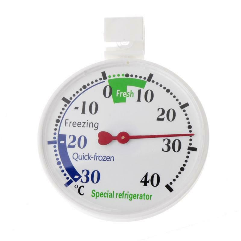 Refrigerator Freezer Thermometer Fridge Refrigeration Temperature Gauge Home use