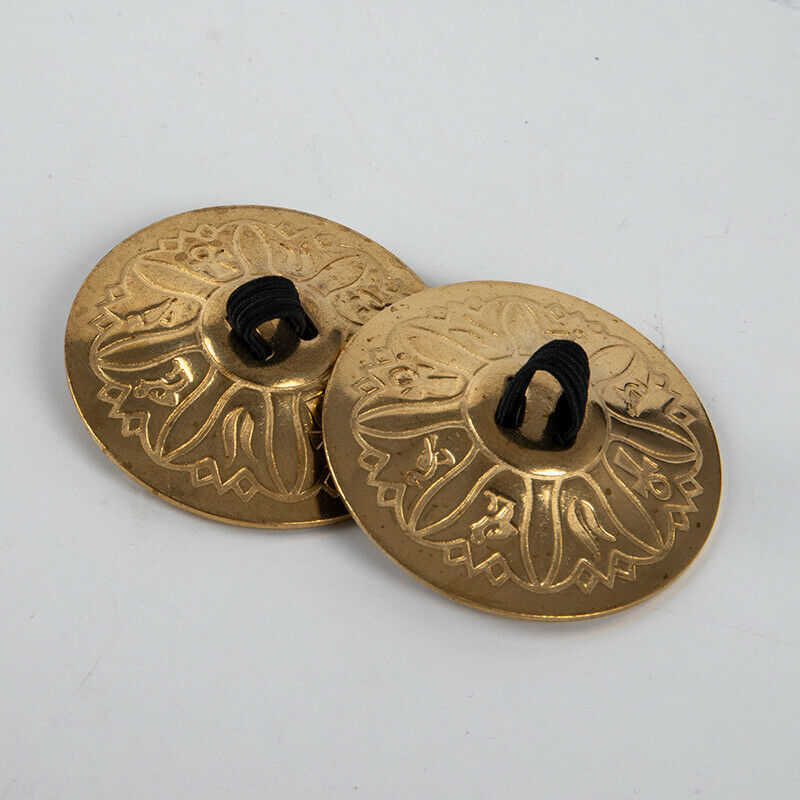 Professional Women Bellydance Accessories Jewellery Copper Finger CymbalsFCA