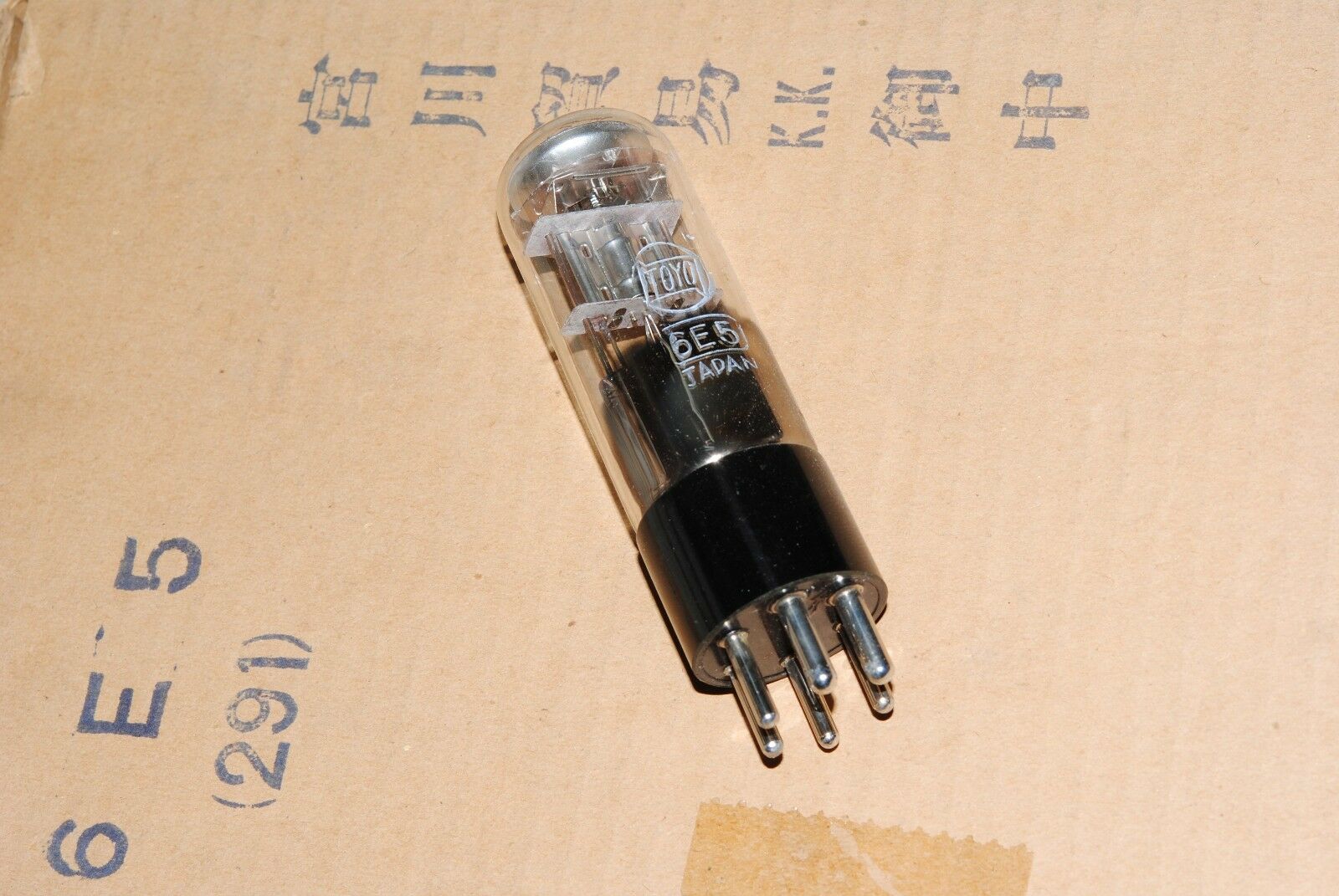 1PCS - TOYO 6E5 Magic Eye Vacuum Tube - JAPAN NOS