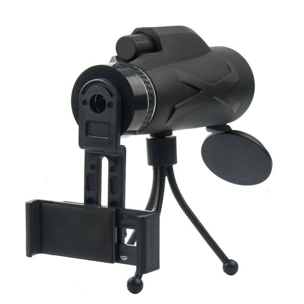 Monocular Telescope HD Waterproof Holder & Tripod Fog Resistant Hunting Camping