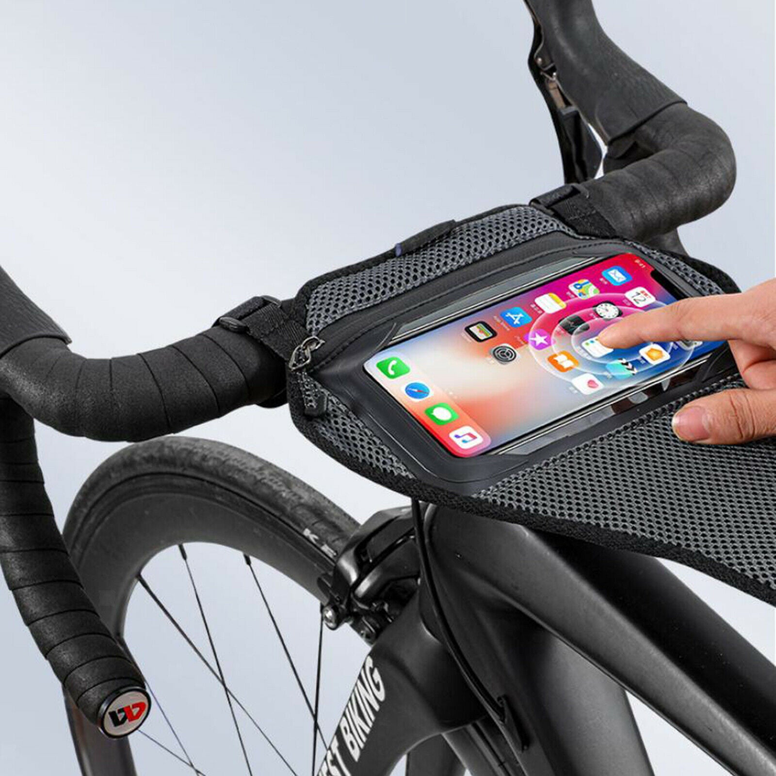 Road Bike Frame Sweat Guard Bicycle Trainer Sweat Net Sweat Catcher Cover