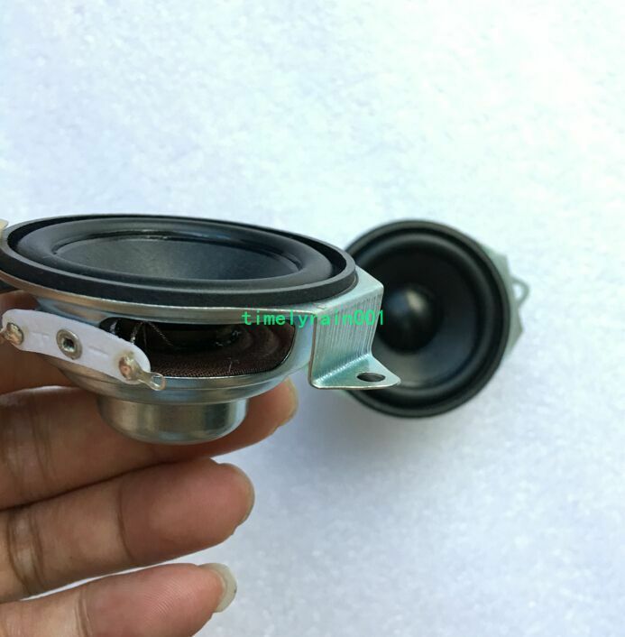2pcs 52MM 4Ohm 4Ω 3W Full-range speaker Loudspeaker HiFi audio part Rubber edge