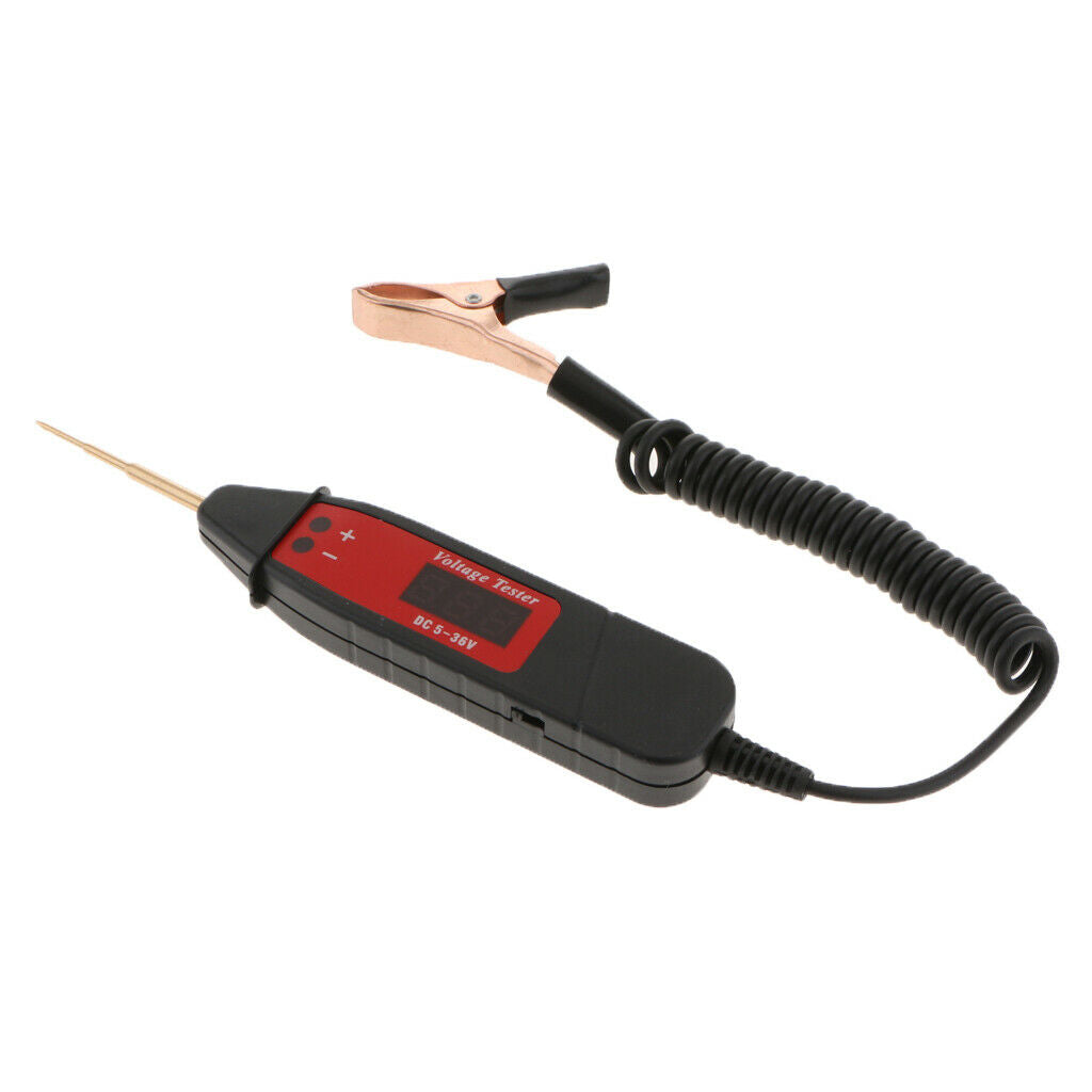 2x Car Truck Electric 5-36V Circuit Tester Diagnostic Pen with Testing Probe
