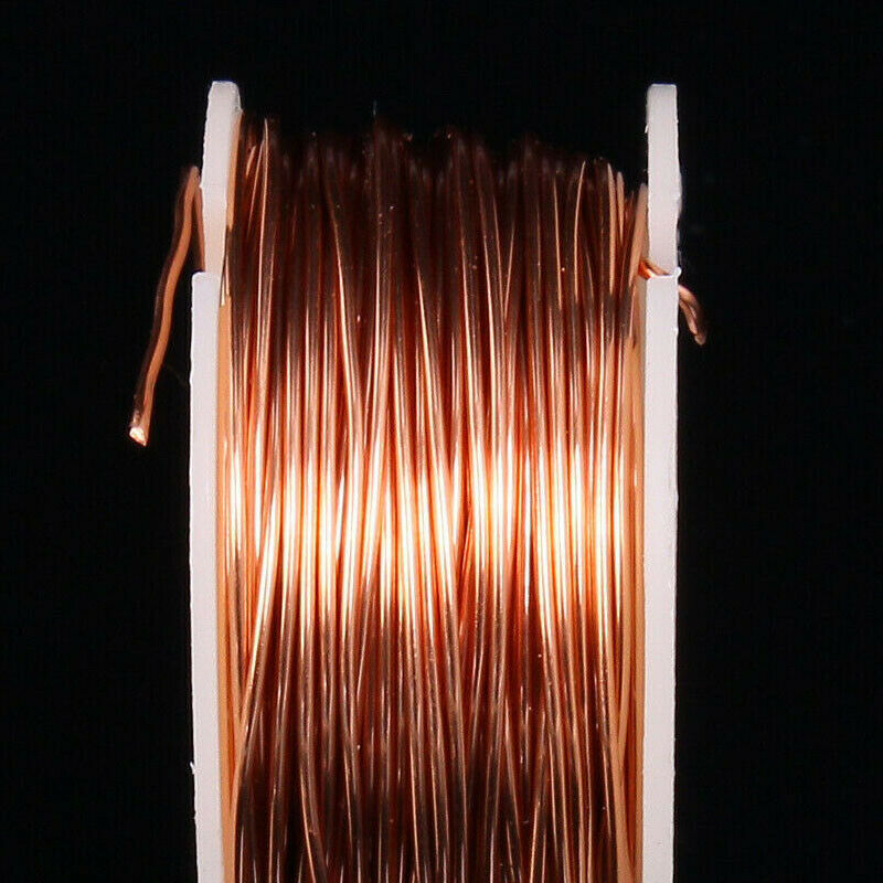 10m Magnet Wire 0.5mm Enameled Copper Wire Magnetic Coil Winding For Making NEW