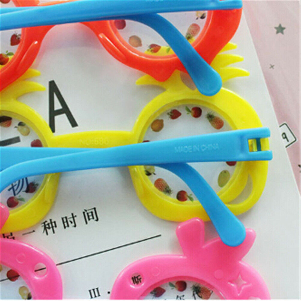 Kids Fruit Pineapple Eye Glasses Kids Hawaii Beach Party Supplies Decor To.l8