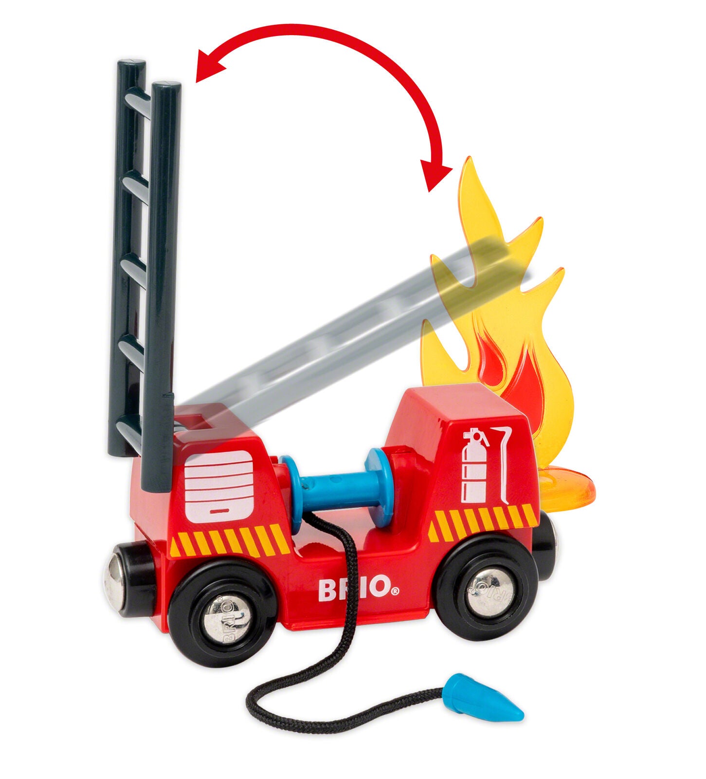 33976 BRIO Smart Tech Sound - Rescue Action Tunnel Kit Wooden Plastic Train Trac